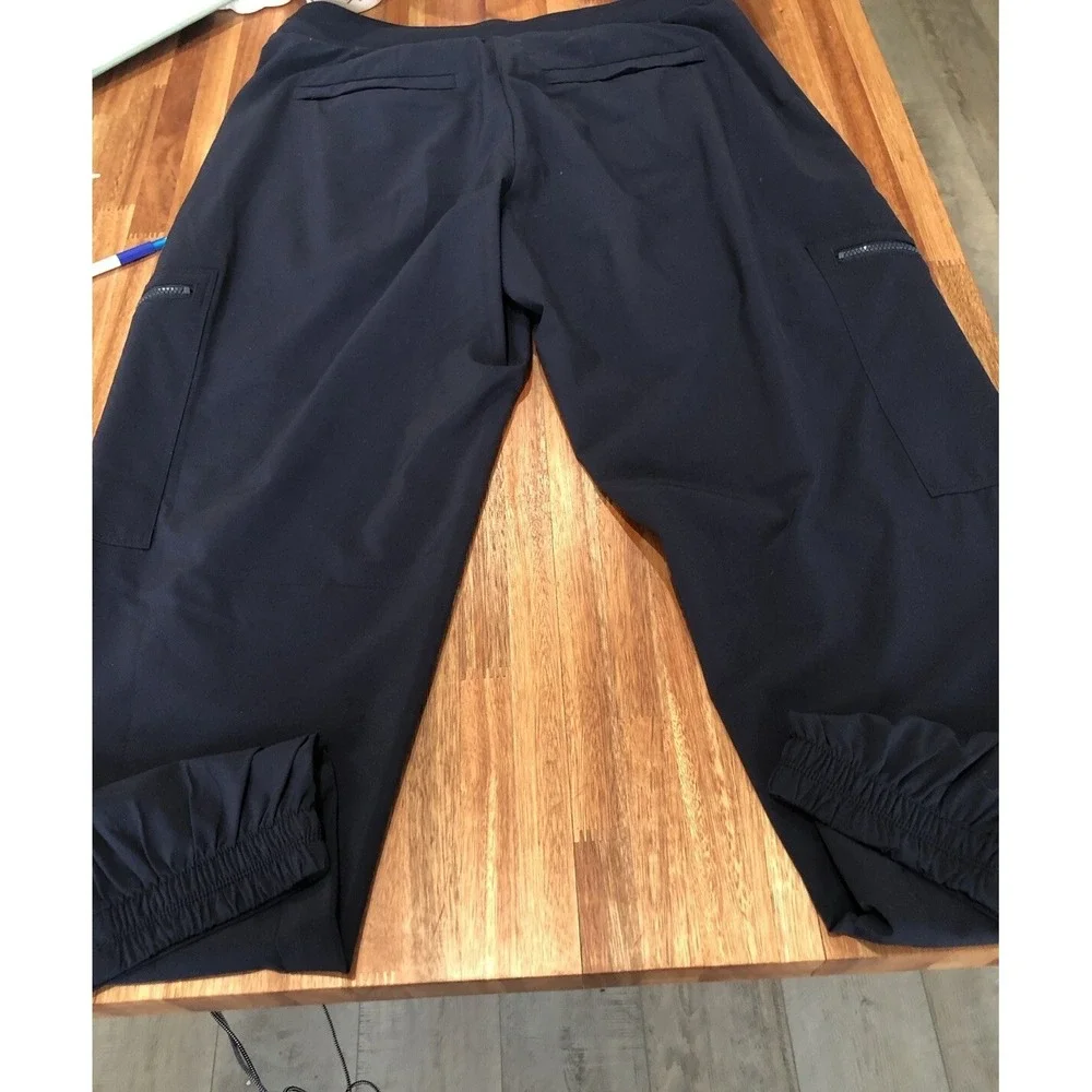 Athleta Venture‎ Navy Blue Jogger Travel Pant Women's Size 4